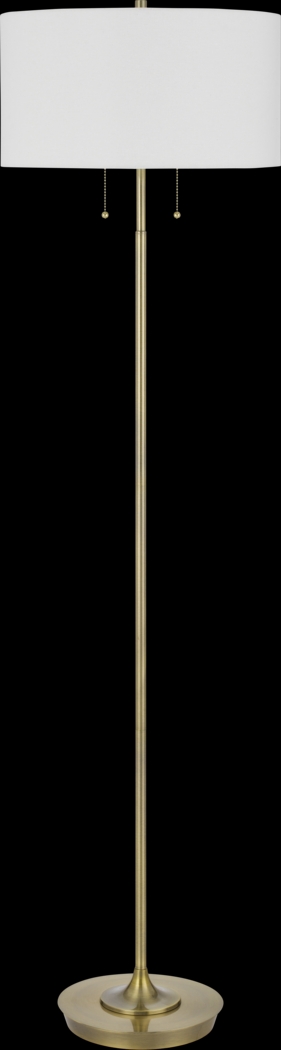 Texoma Loop Brass Floor Lamp - Thumbnail - Image 1