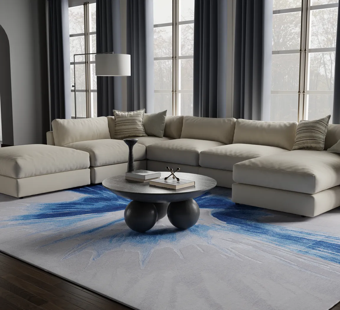 Teyaca Blue/Gray 8' x 10' Rug - Image 2