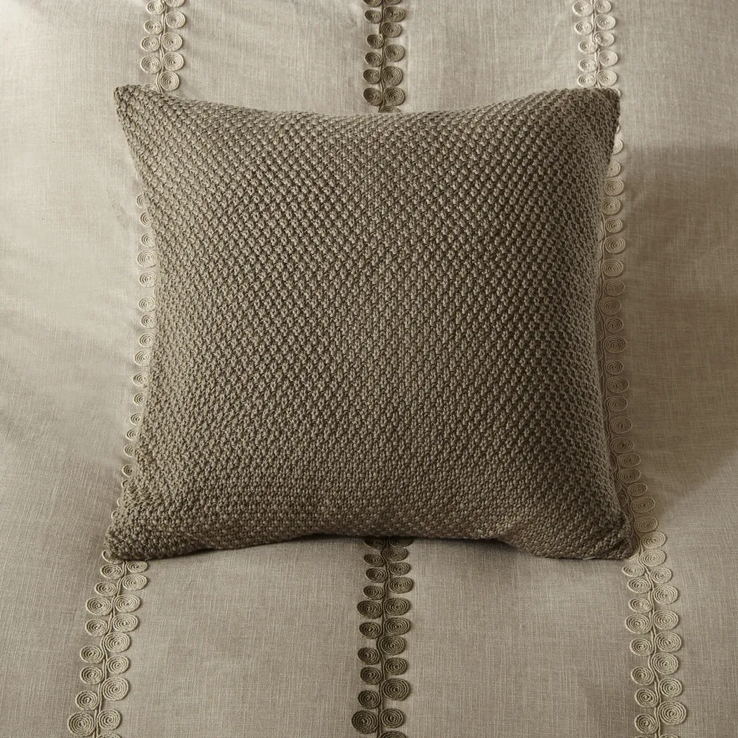 Teyla Linen 9 Pc King Comforter Set - Thumbnail - Image 6