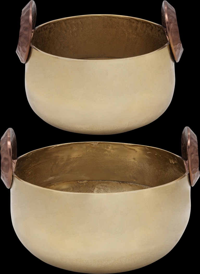 Thackeray Gold Bowl, Set of 2 - Thumbnail - Image 1