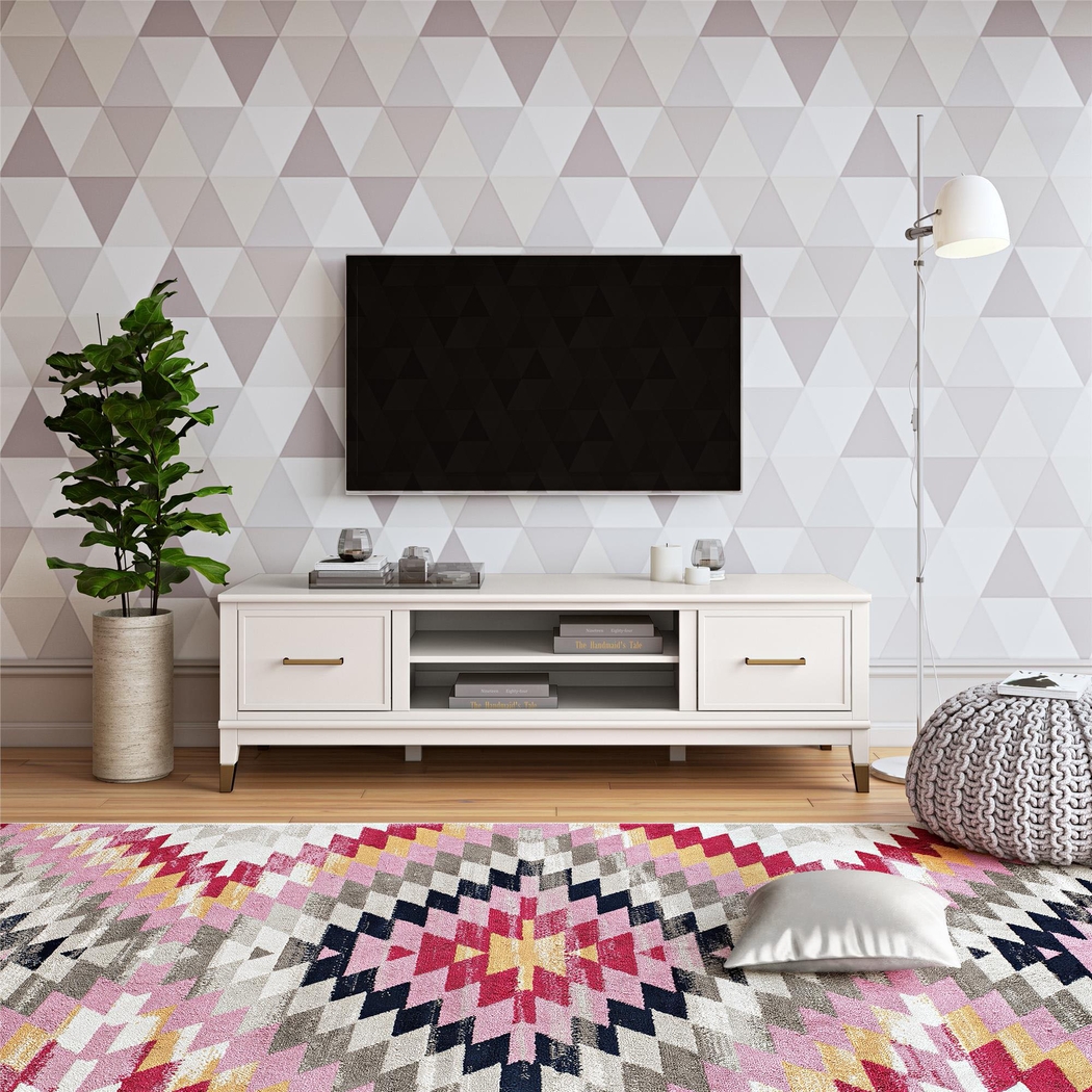 Thackery White 59 In. Console - Thumbnail - Image 2