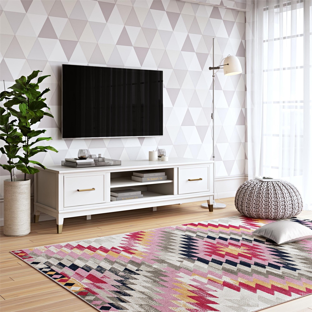 Thackery White 59 In. Console - Thumbnail - Image 4