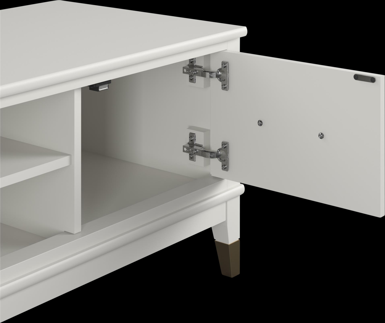 Thackery White 59 In. Console - Thumbnail - Image 8