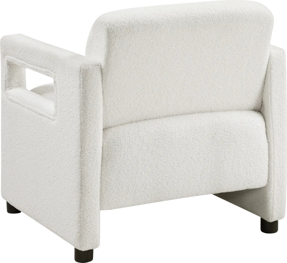 Thadd Beige Accent Chair - Thumbnail - Image 4
