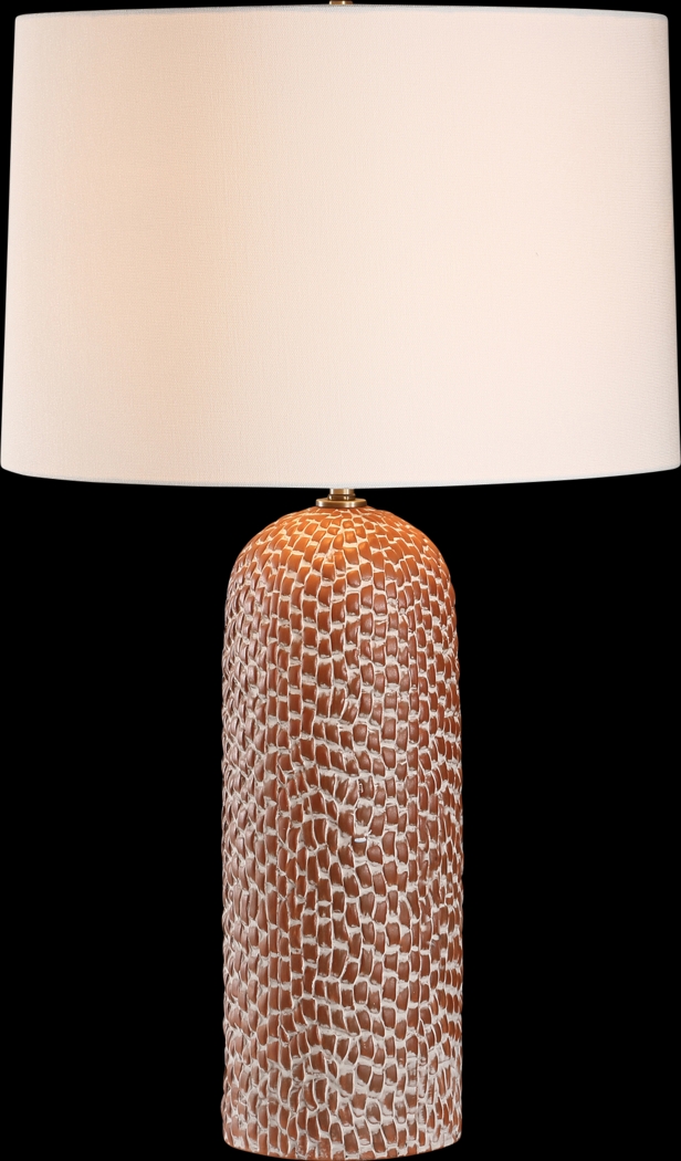 Thaddeus Lake Brown Lamp - Thumbnail - Image 1