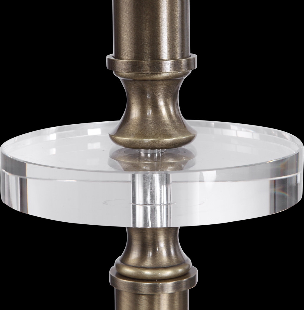 Thalia Loop Black Floor Lamp - Thumbnail - Image 4