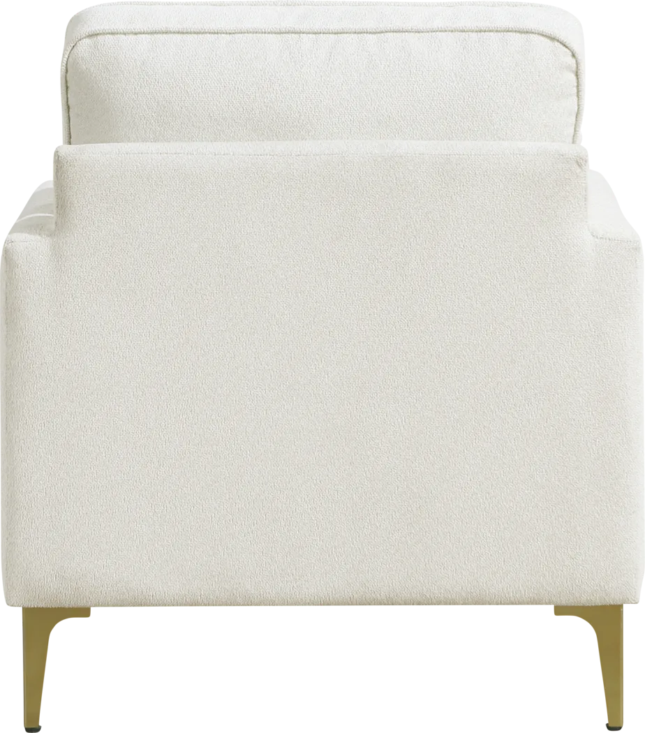 Thalira Beige Accent Chair - Thumbnail - Image 3