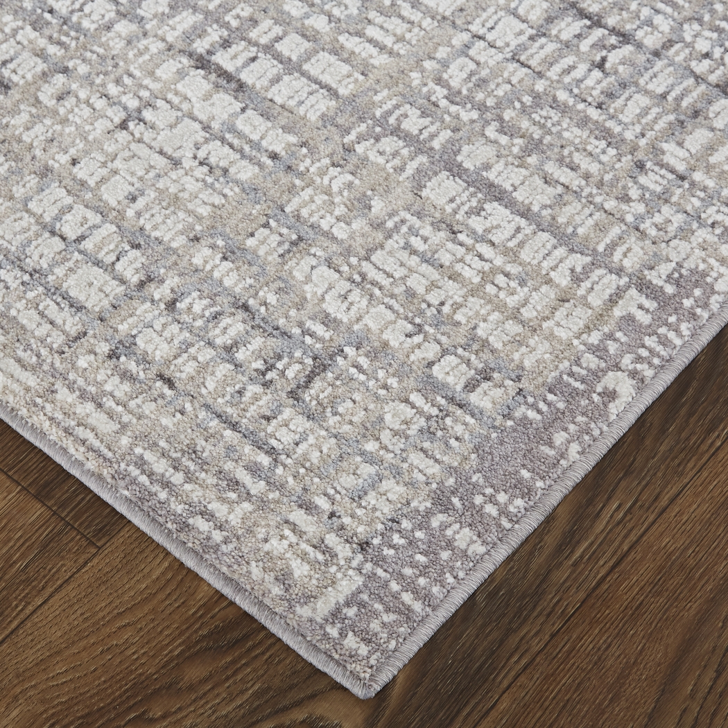 Tharos Taupe 6'7 x 9'4 Rug - Thumbnail - Image 6