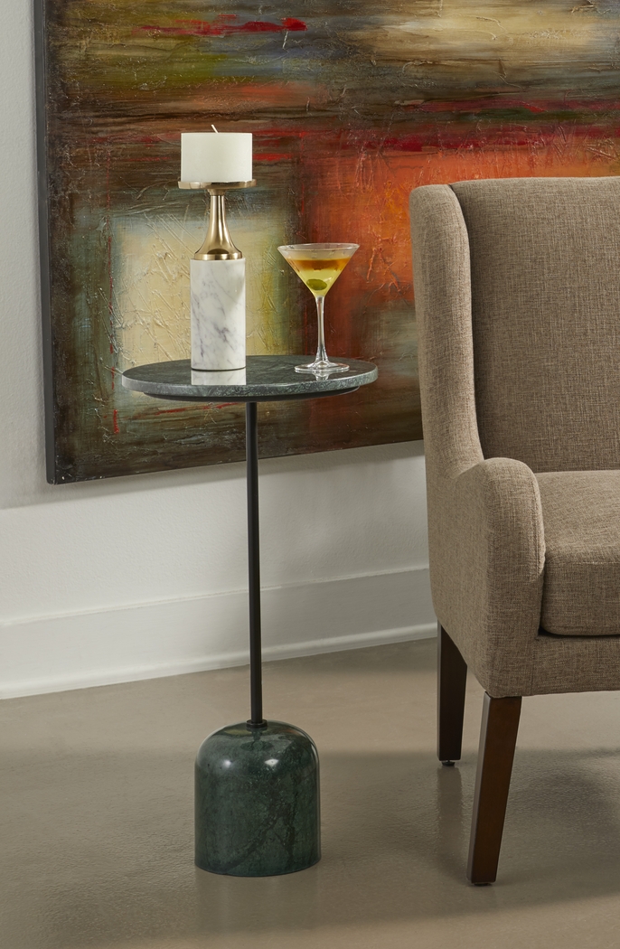Tharpe Green Accent Table - Thumbnail - Image 2