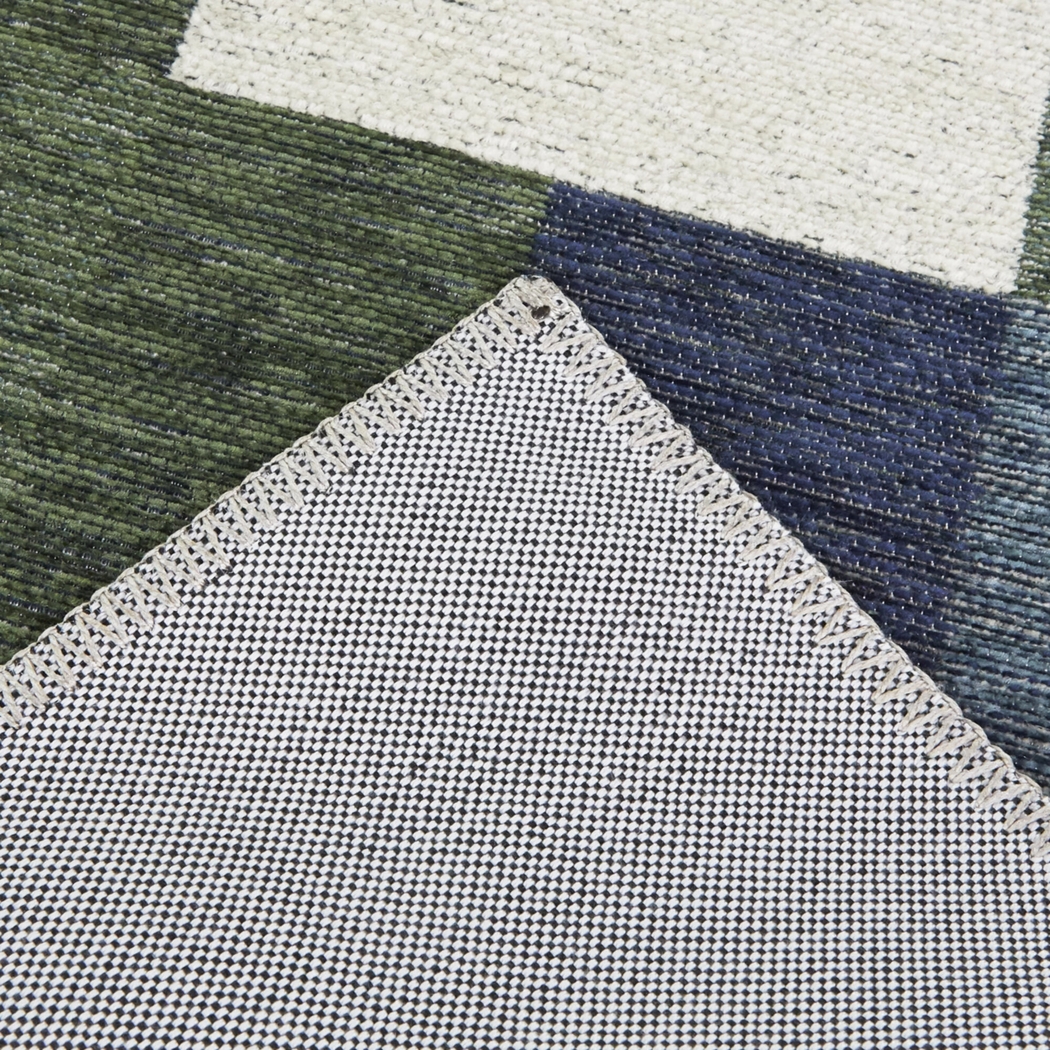 Thath Blue 5'3 x 7' Rug - Thumbnail - Image 3