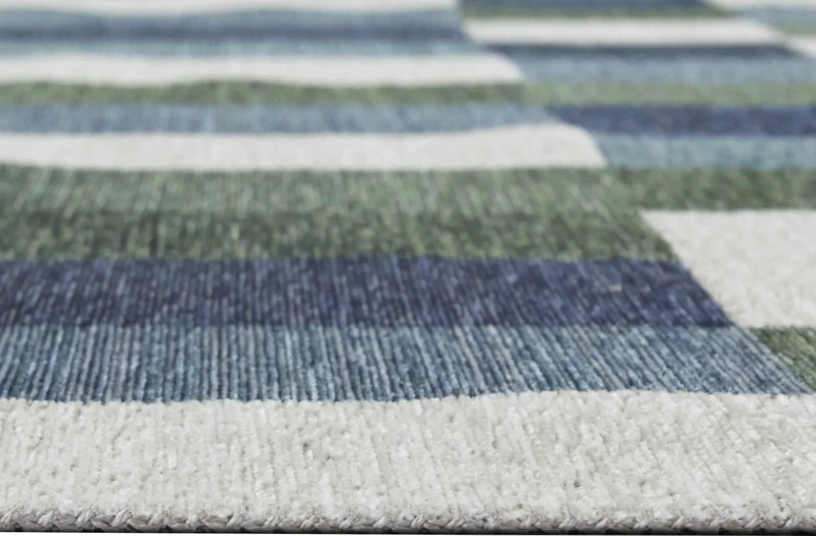 Thath Blue 7'10 x 10' Rug - Thumbnail - Image 5