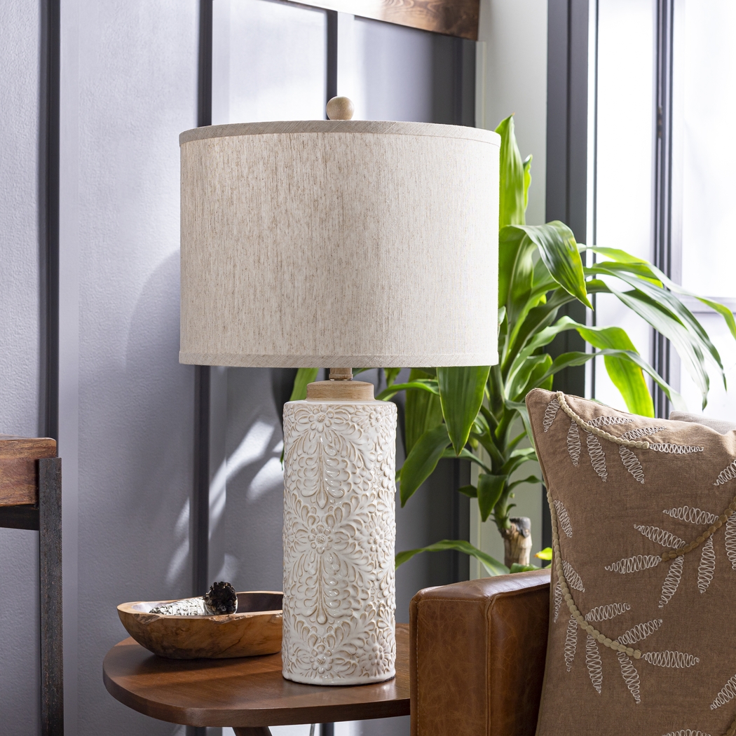 Thayer Way Cream Lamp - Thumbnail - Image 3
