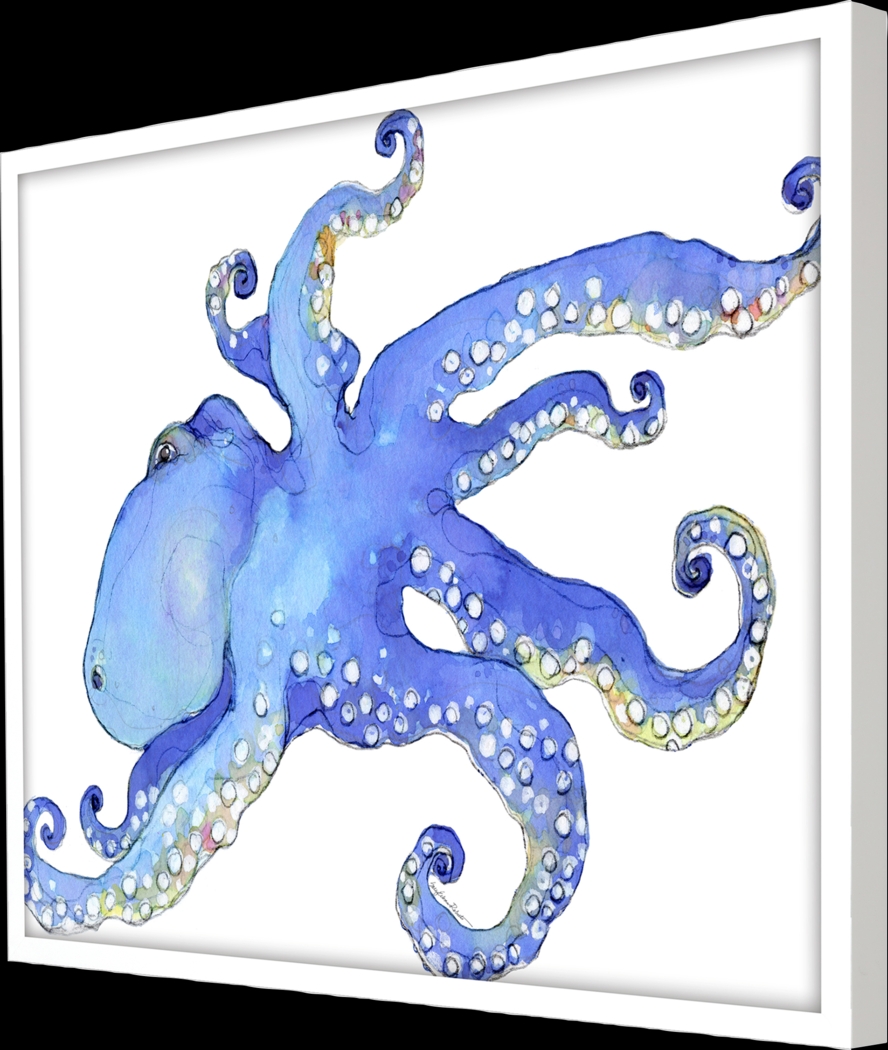 The Blue Octopus Framed Artwork - Thumbnail - Image 3