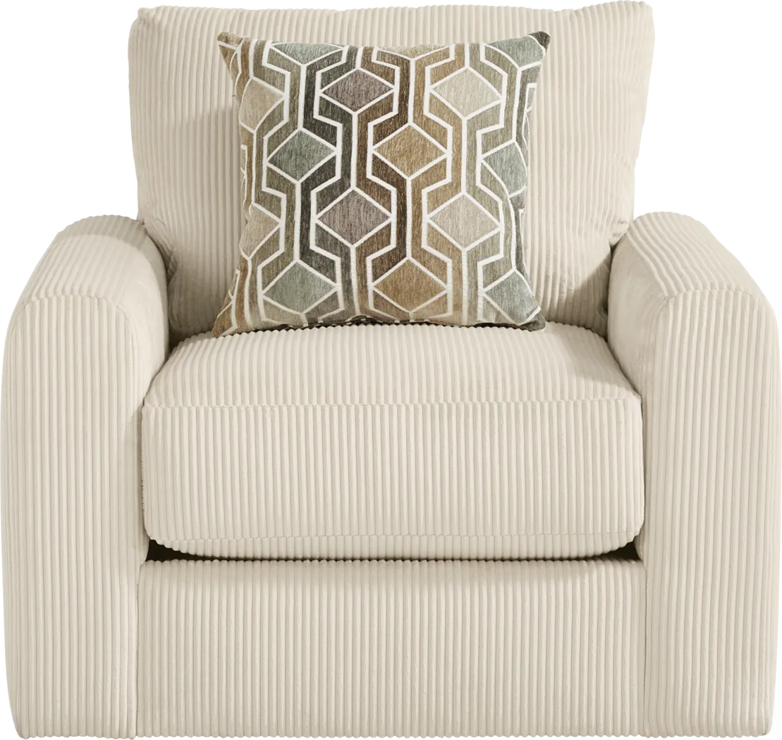 The Challenge Cream 8 Pc Living Room - Image 8