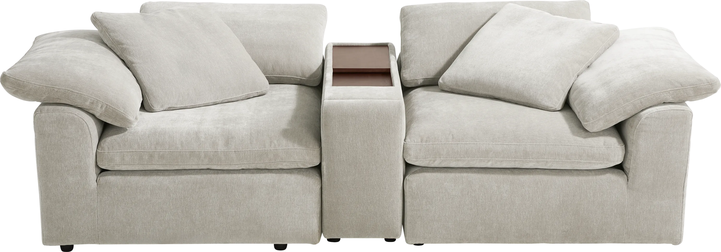 The Flow Gray 3 Pc Sectional - Thumbnail - Image 4