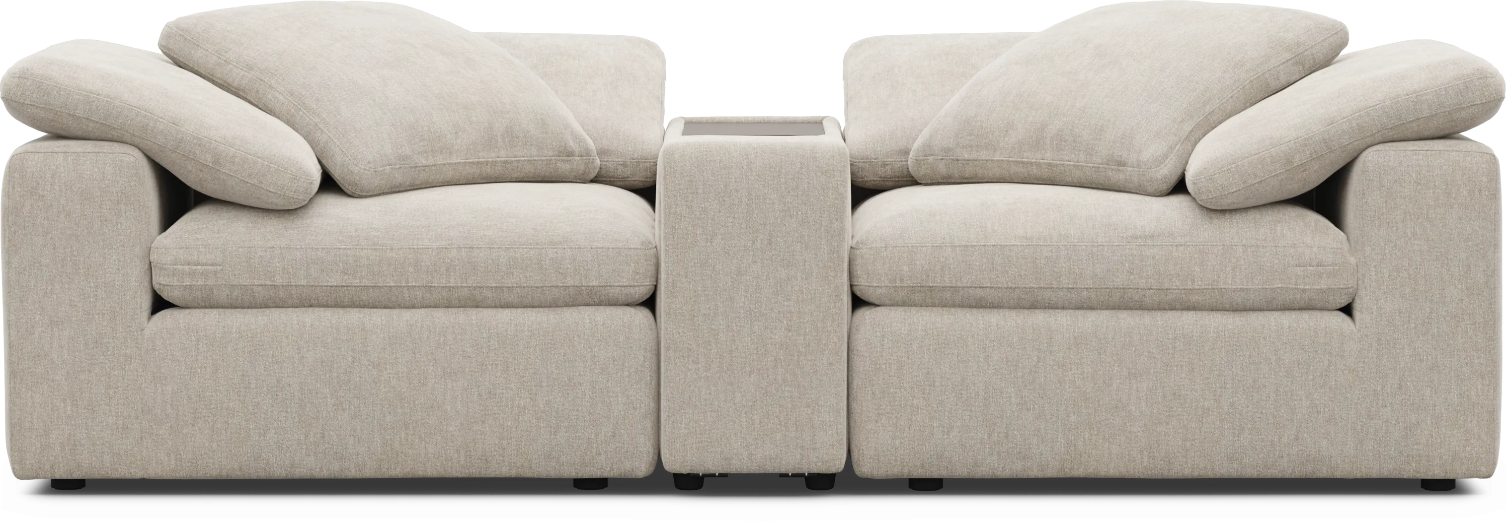 The Flow Gray 3 Pc Sectional - Thumbnail - Image 4