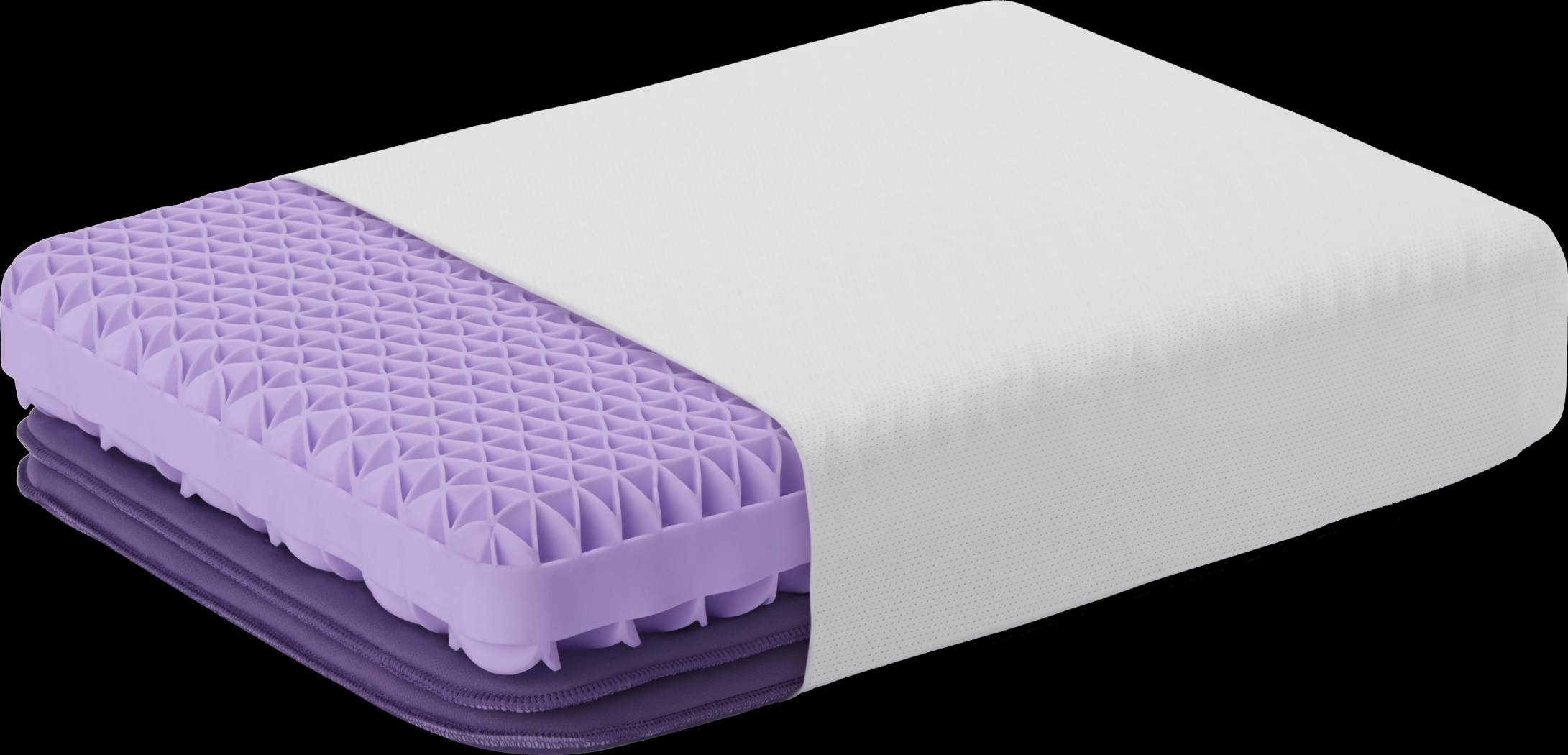 Queen Purple Pillow With Boosters - Thumbnail - Image 2