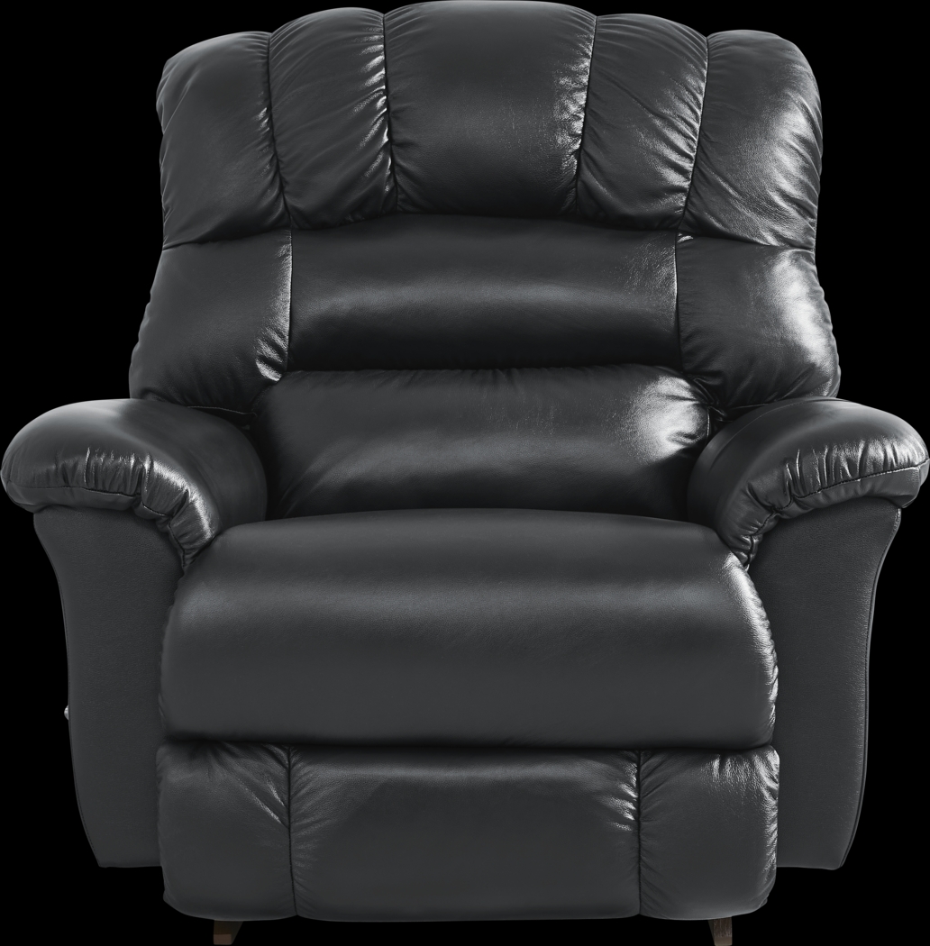 The Shaq Black Leather Recliner - Thumbnail - Image 3