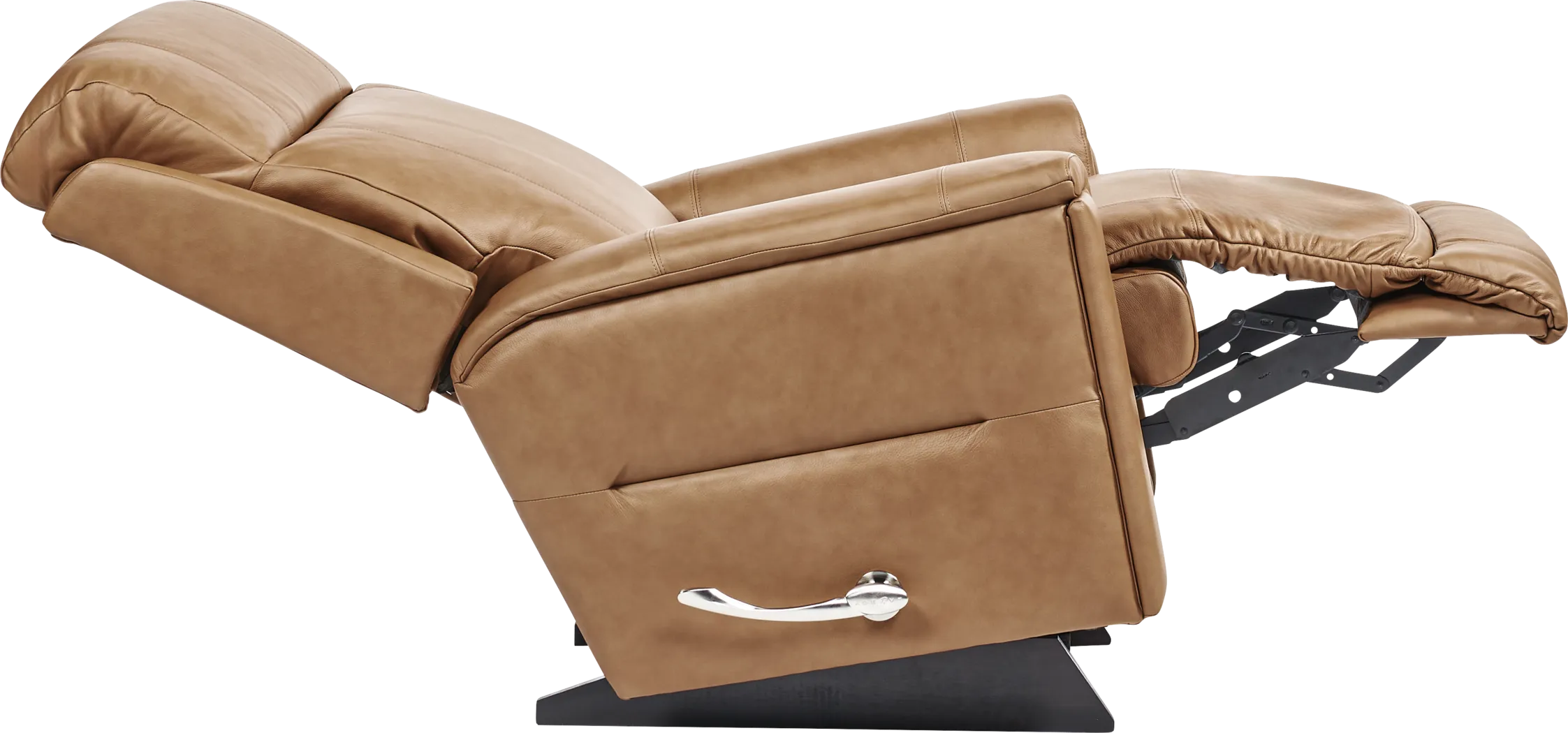 The Shaq II Brown Leather Rocker Recliner - Thumbnail - Image 4