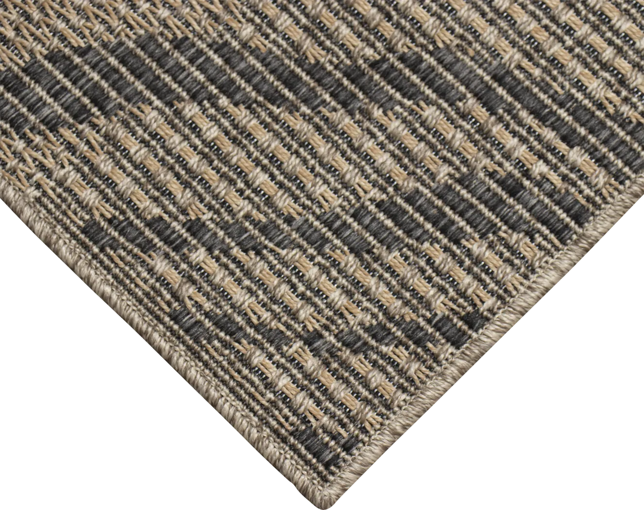 Thebe Taupe 6'6 x 9'4 Indoor/Outdoor Rug - Thumbnail - Image 6