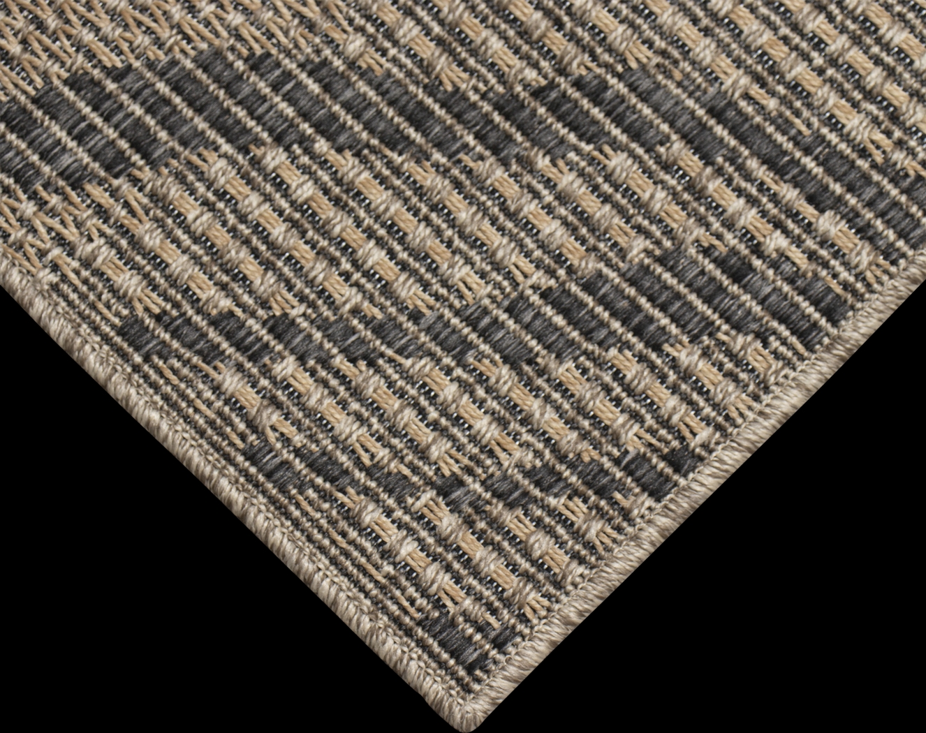 Thebe Taupe 7'10 x 9'10 Indoor/Outdoor Rug - Thumbnail - Image 6