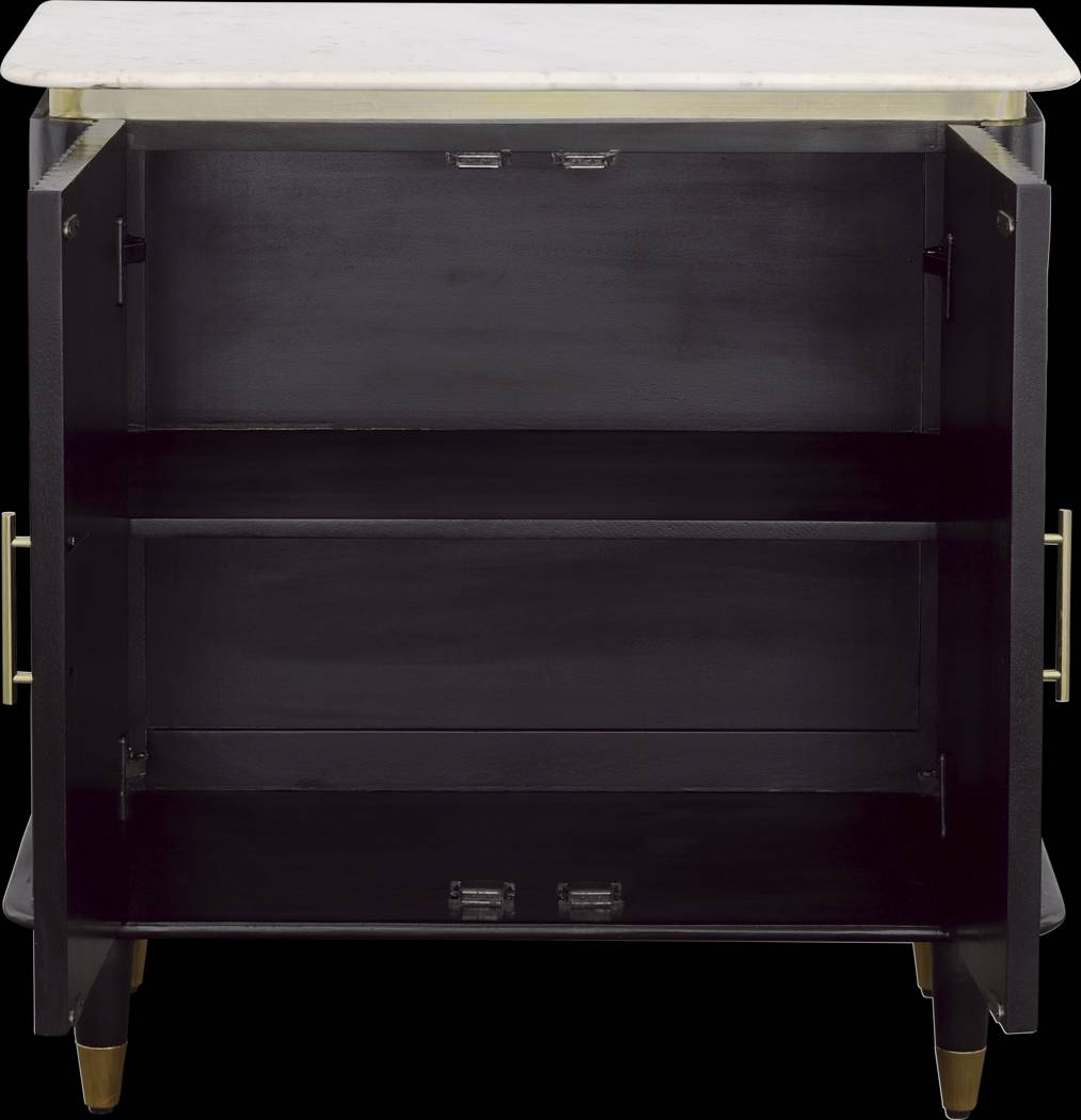 Theckla Black Accent Cabinet - Thumbnail - Image 5