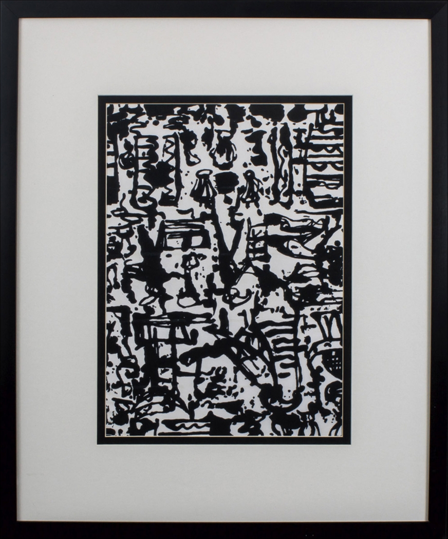 Theckston Black Wall Art - Thumbnail - Image 1