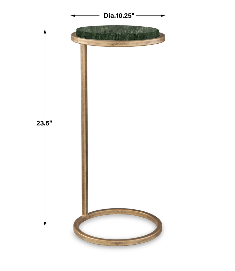 Thela Gold Accent Table - Thumbnail - Image 4