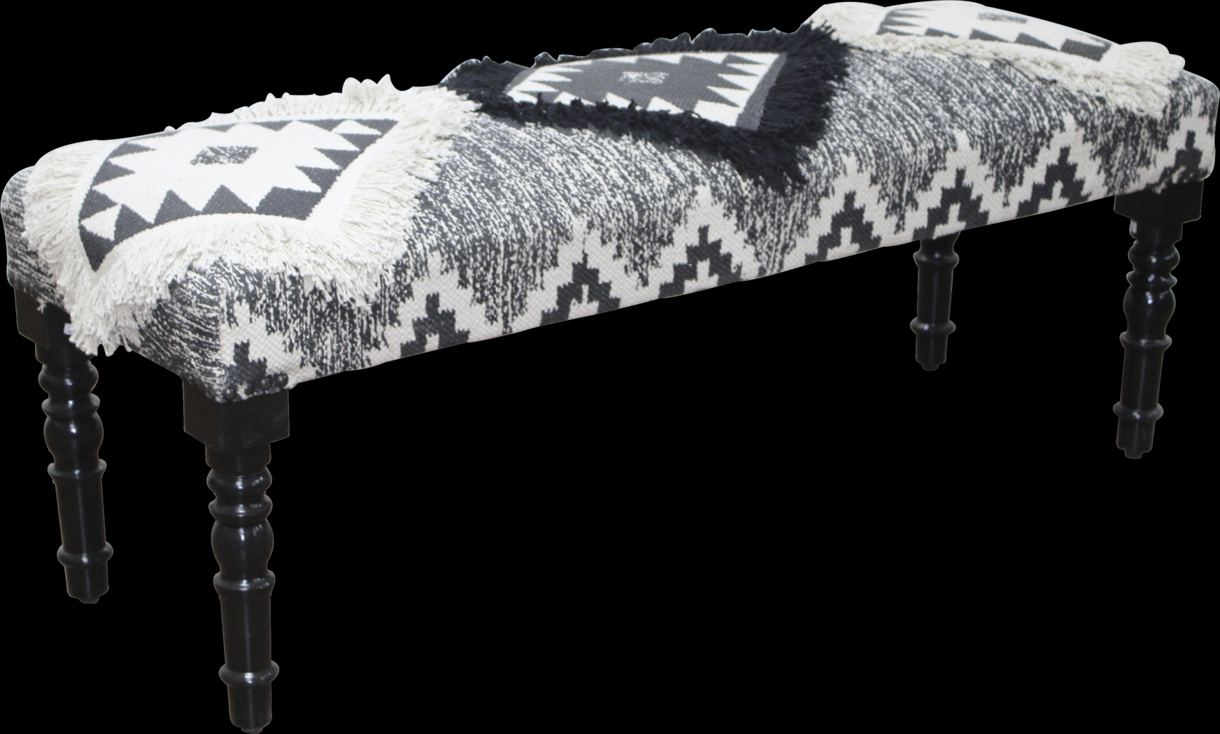 Thelyn Black Bench - Thumbnail - Image 1