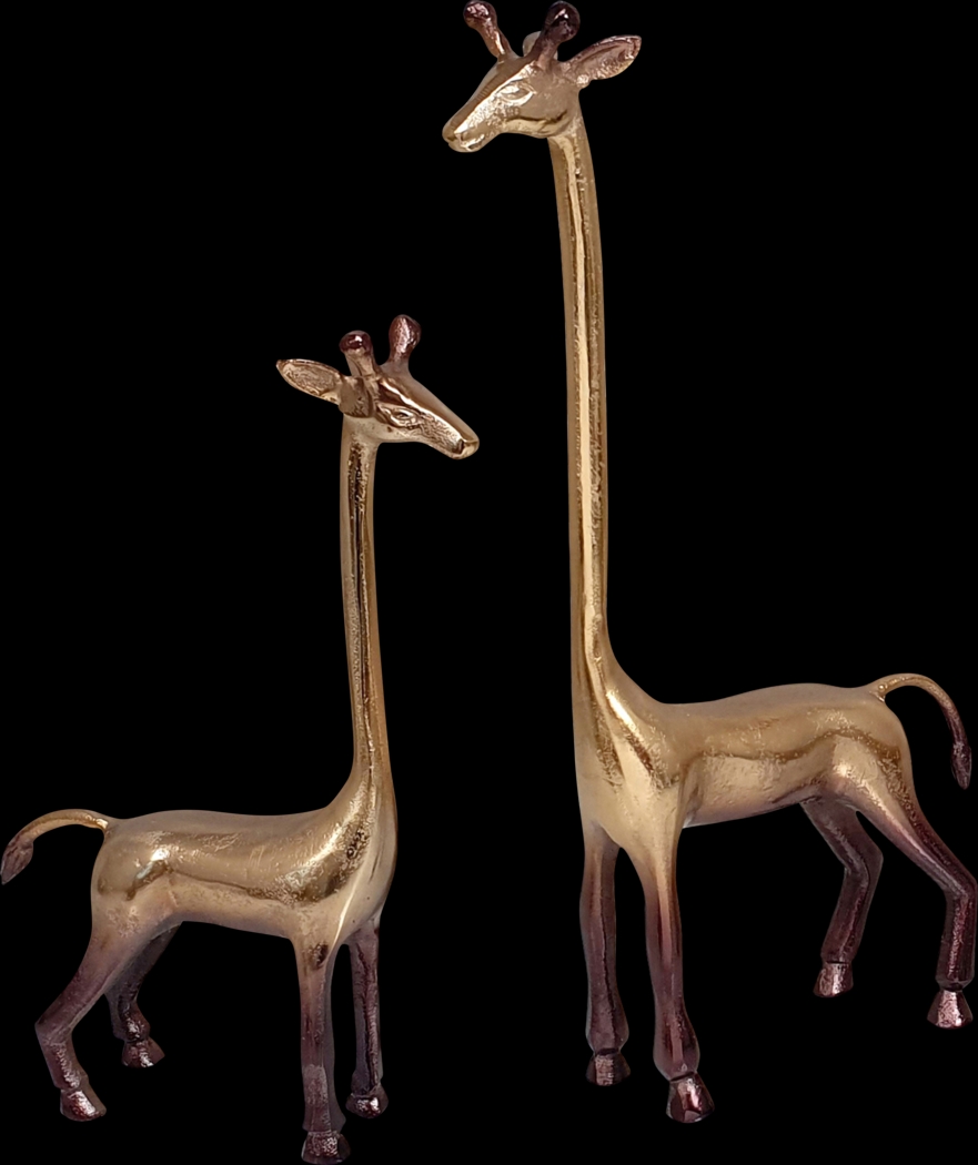 Thembeka Gold Statue, Set of 2 - Thumbnail - Image 1