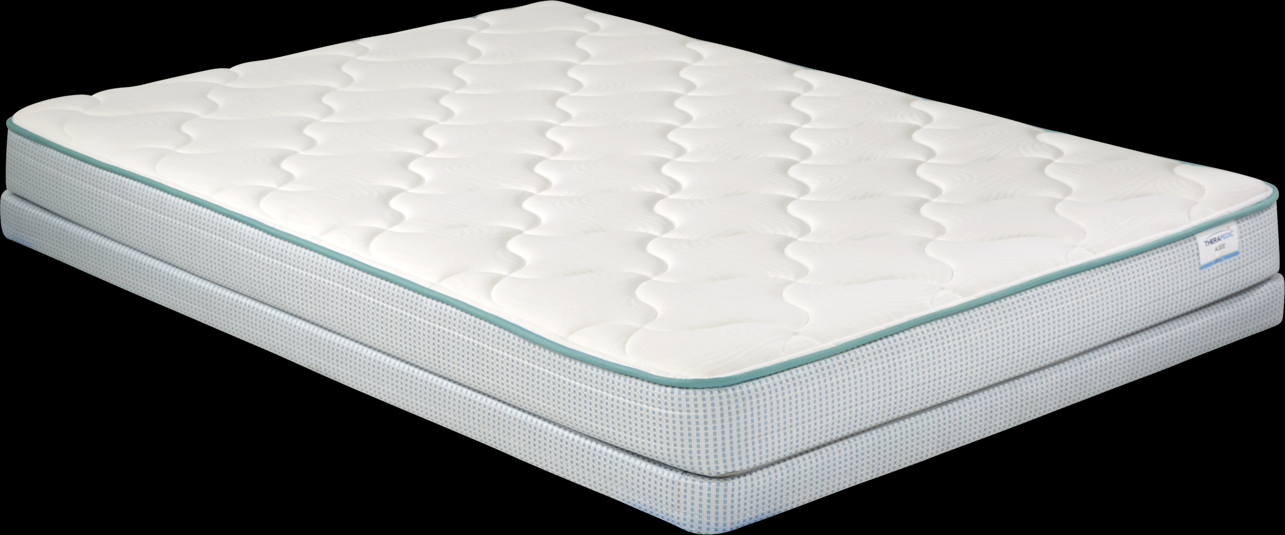 Therapedic Albie Low Profile Full Mattress Set - Thumbnail - Image 1