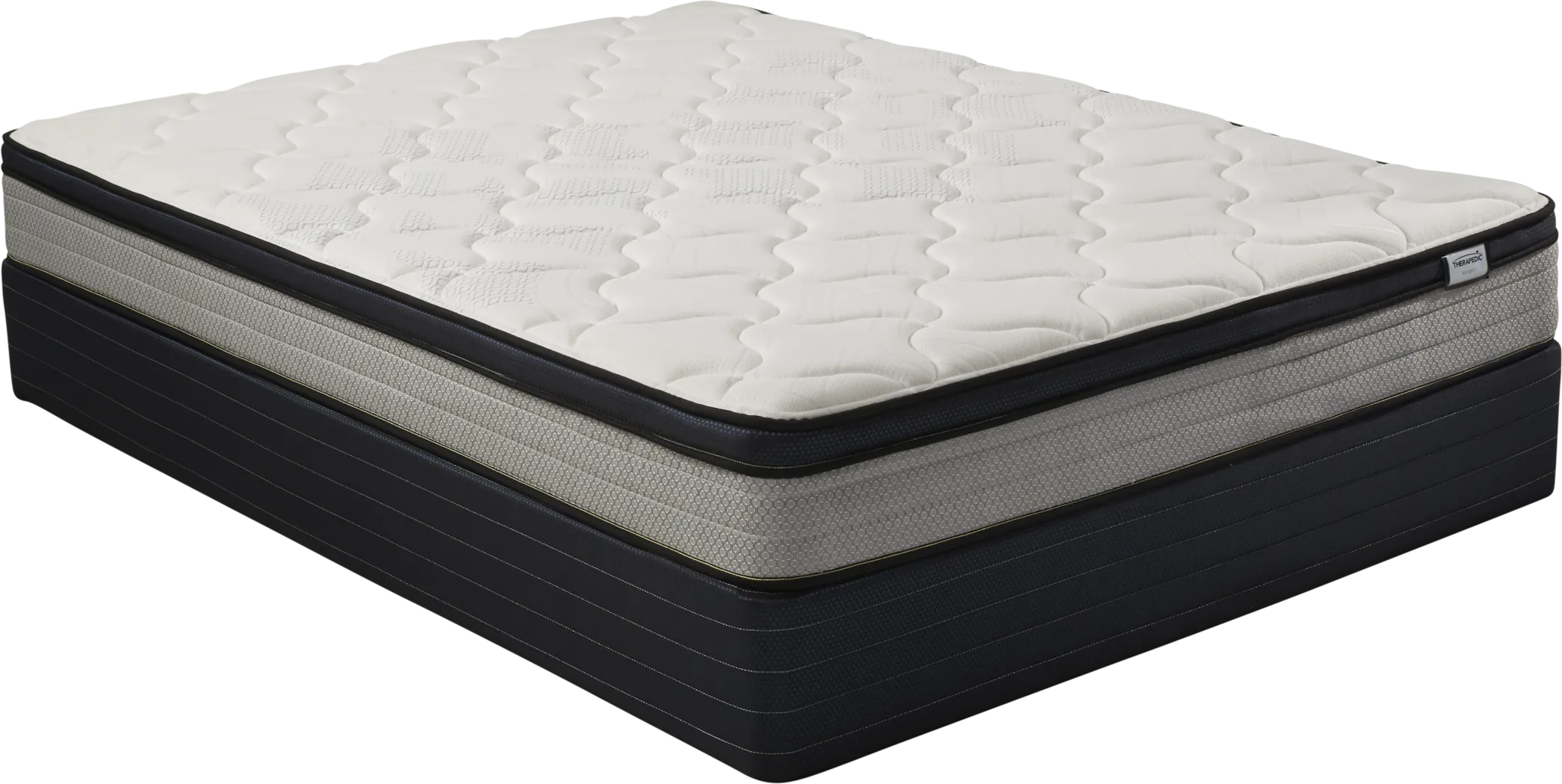 Therapedic Allington Low Profile Queen Mattress Set - Thumbnail - Image 1
