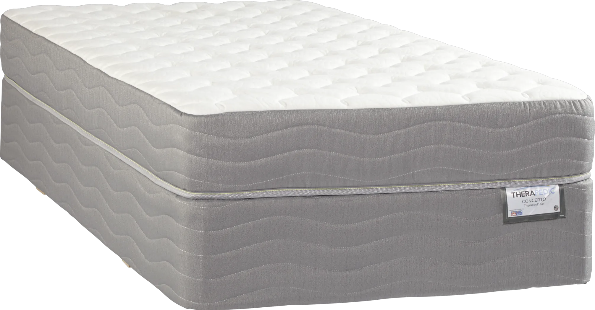 Therapedic Aria Low Profile Full Mattress Set - Thumbnail - Image 1