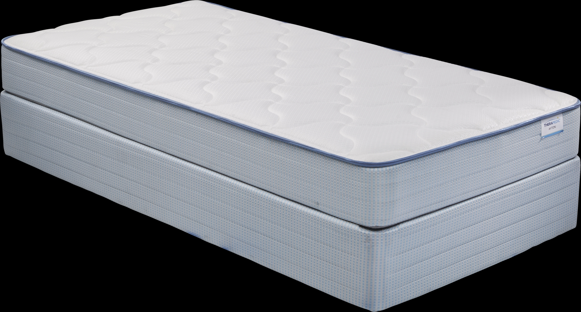Therapedic Ayton Low Profile Twin Mattress Set - Thumbnail - Image 1