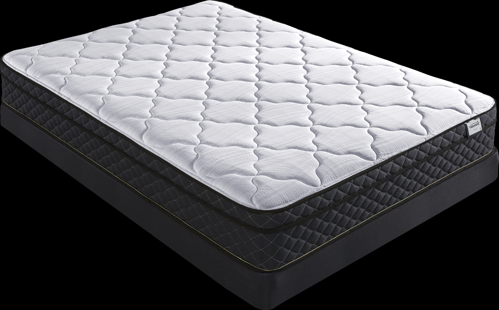 Therapedic Azure Low Profile Full Mattress Set - Thumbnail - Image 1