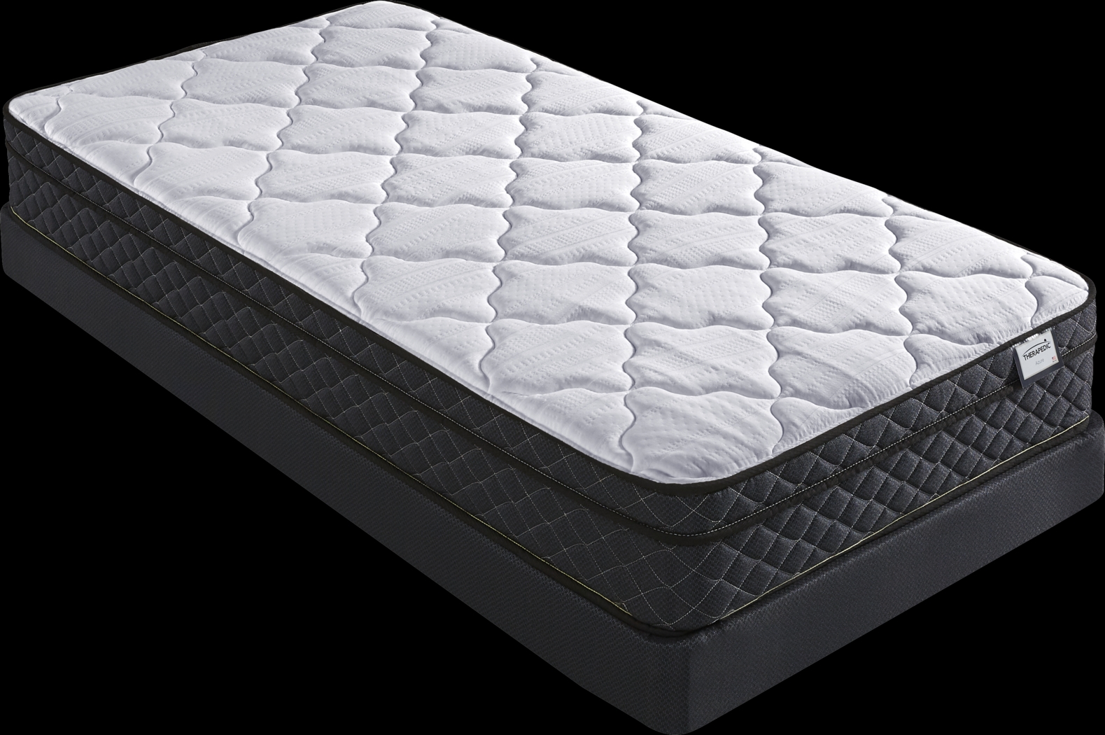 Therapedic Azure Low Profile Twin Mattress Set - Thumbnail - Image 1