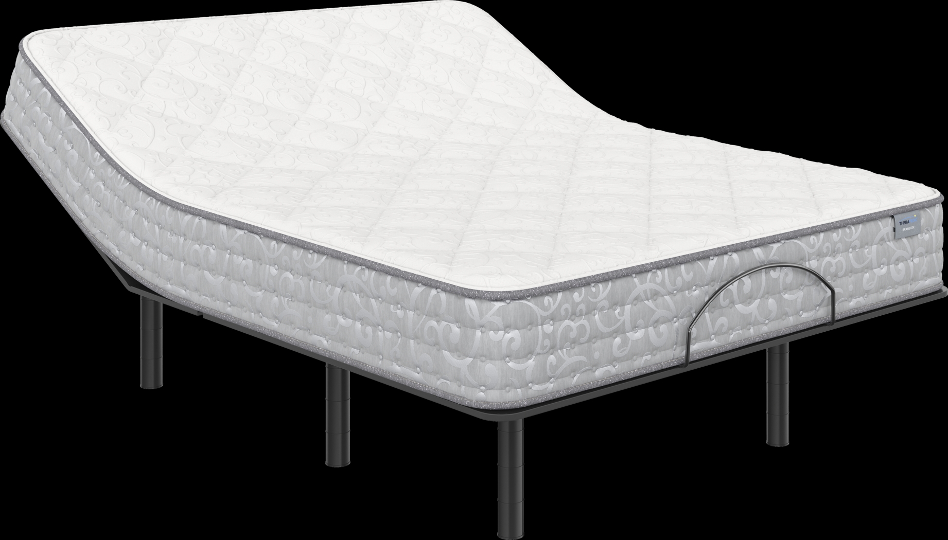 Therapedic Branston Queen Mattress with Head Up Only Base - Thumbnail - Image 1