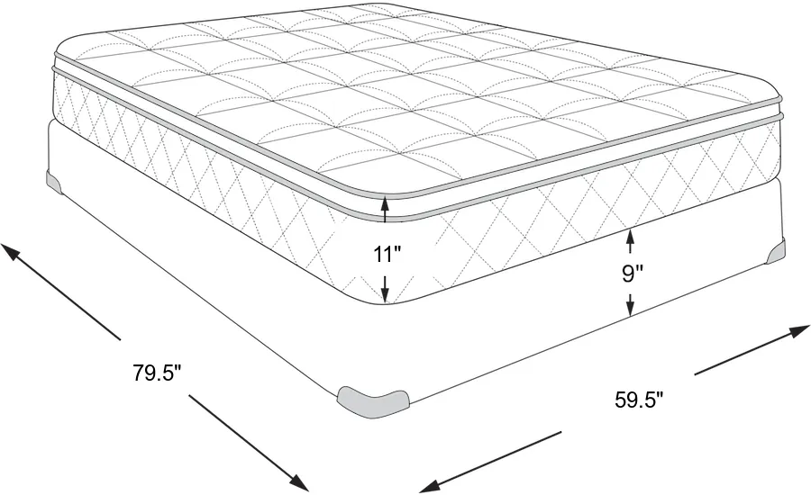 Dimension Image. Please refer to the Dimension Tab on this page for dimension details.