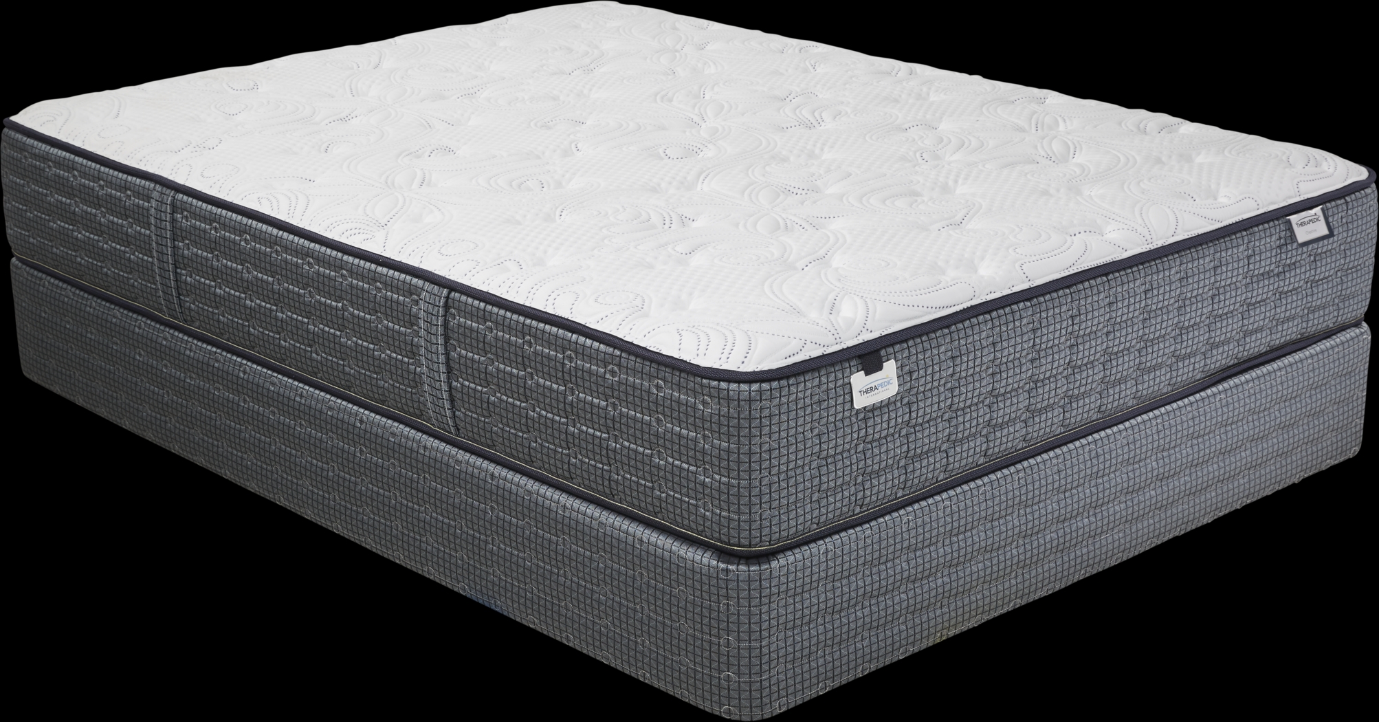 Therapedic Chesire King Mattress with RTG Sleep 2000 Adjustable Base - Thumbnail - Image 1