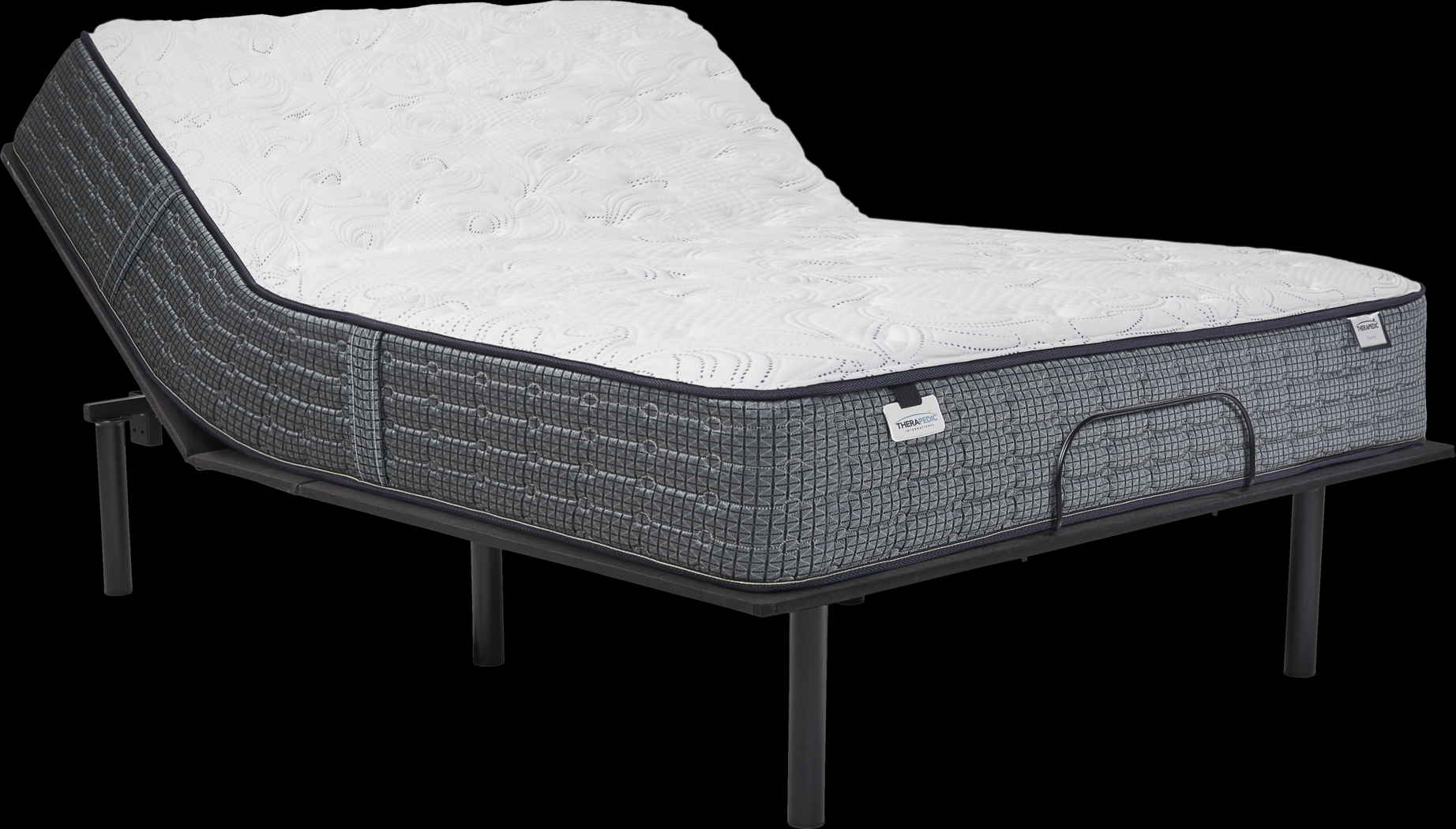 Therapedic Chesire Queen Mattress with RTG Sleep 2000 Adjustable Base - Thumbnail - Image 1