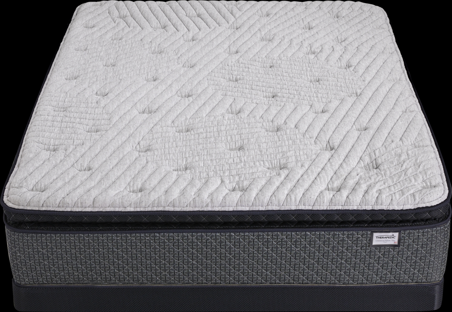 Therapedic Classica Low Profile Queen Mattress Set - Thumbnail - Image 2