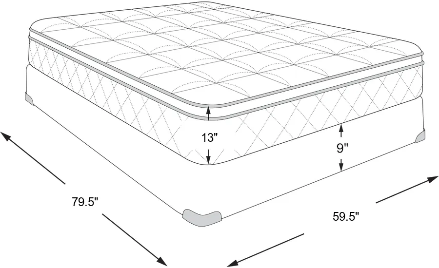 Dimension Image. Please refer to the Dimension Tab on this page for dimension details.