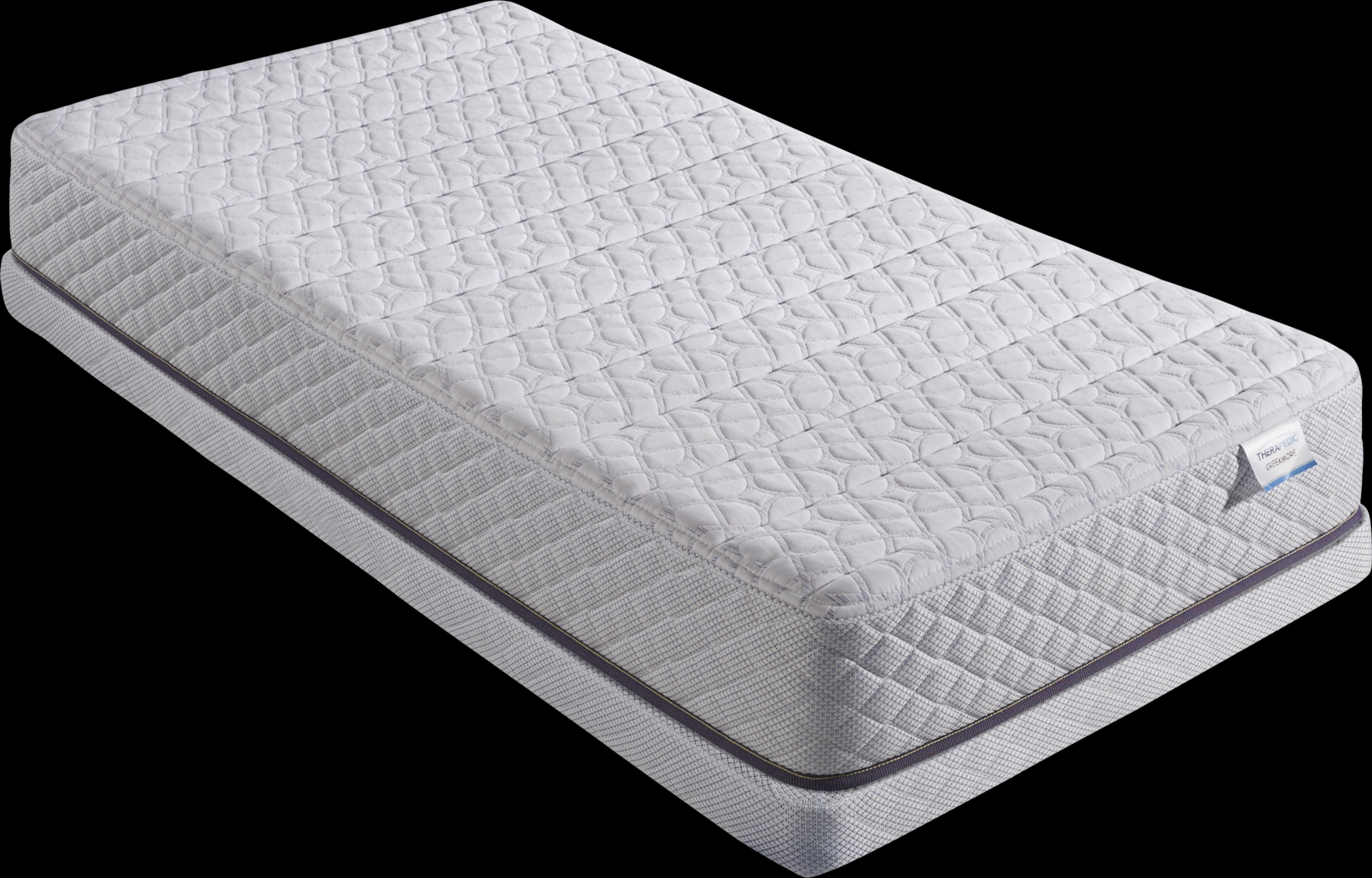 Therapedic Creekmore Low Profile Twin Mattress Set - Thumbnail - Image 1