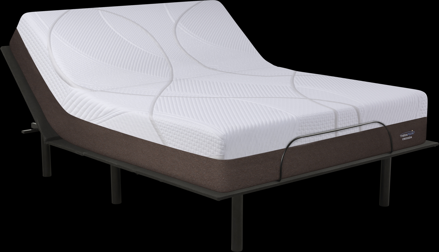 Therapedic Cressida King Mattress with RTG Sleep 2000 Adjustable Base - Thumbnail - Image 1