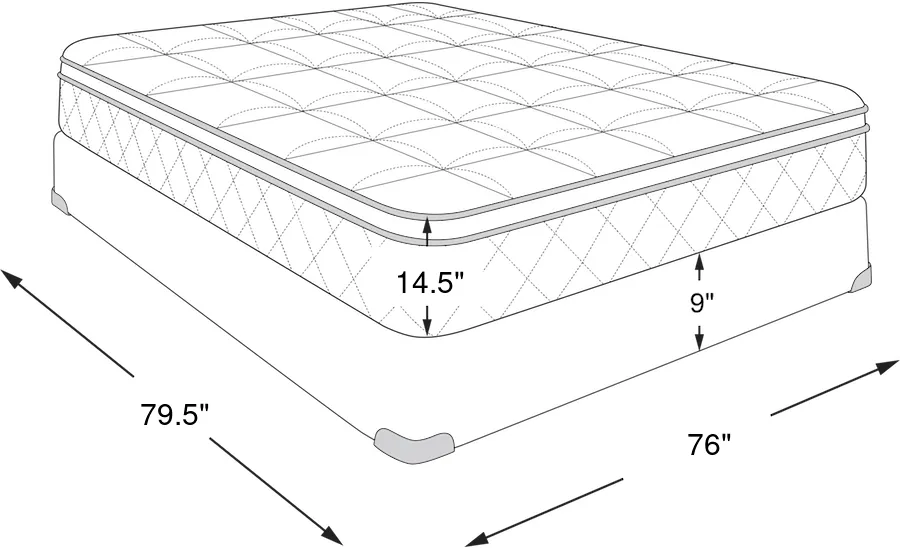 Dimension Image. Please refer to the Dimension Tab on this page for dimension details.