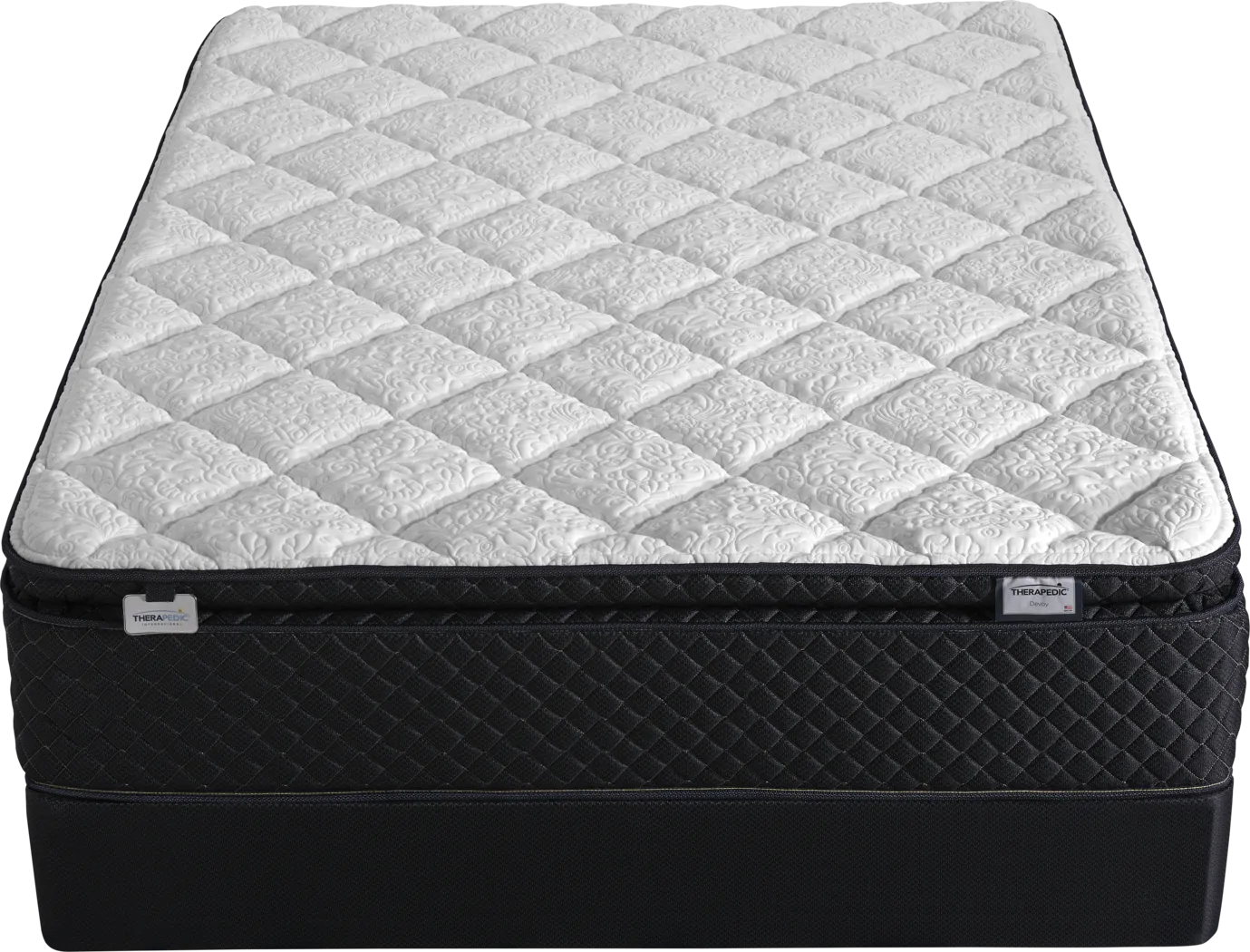 Therapedic Devoy High Profile Queen Mattress Set - Thumbnail - Image 2