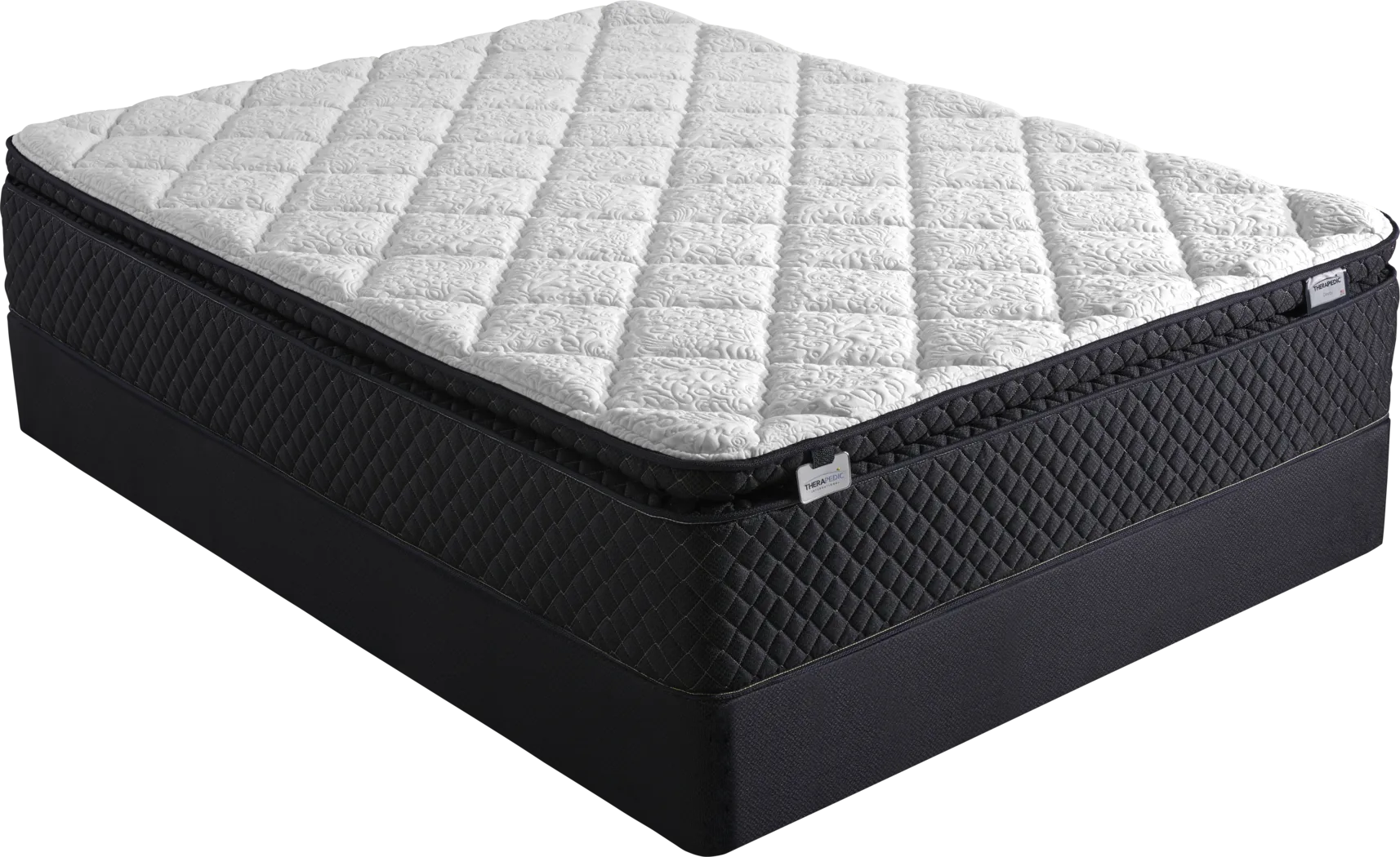 Therapedic Devoy High Profile Queen Mattress Set - Thumbnail - Image 1