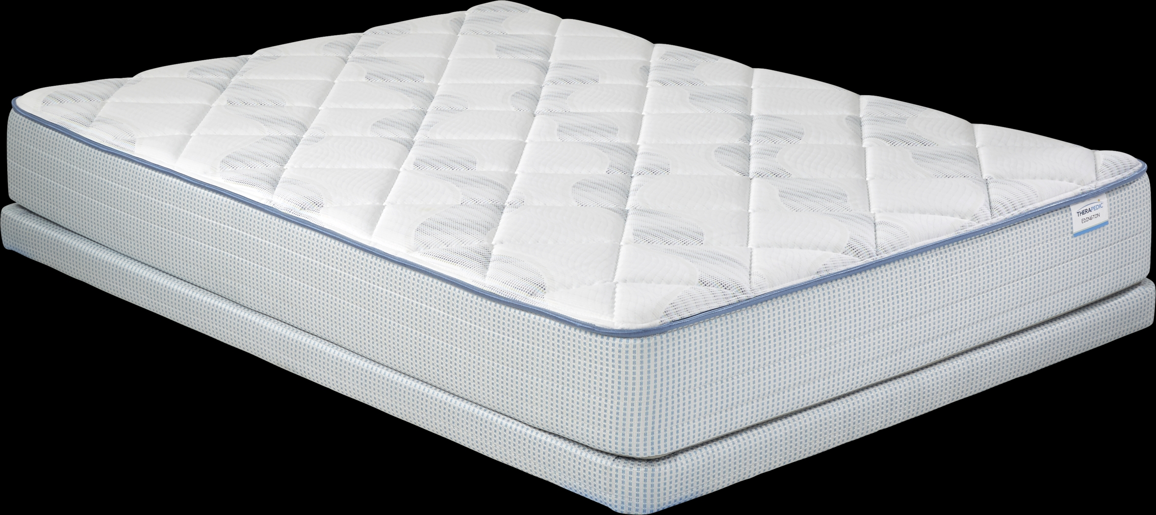 Therapedic Edington Low Profile Full Mattress Set - Thumbnail - Image 1