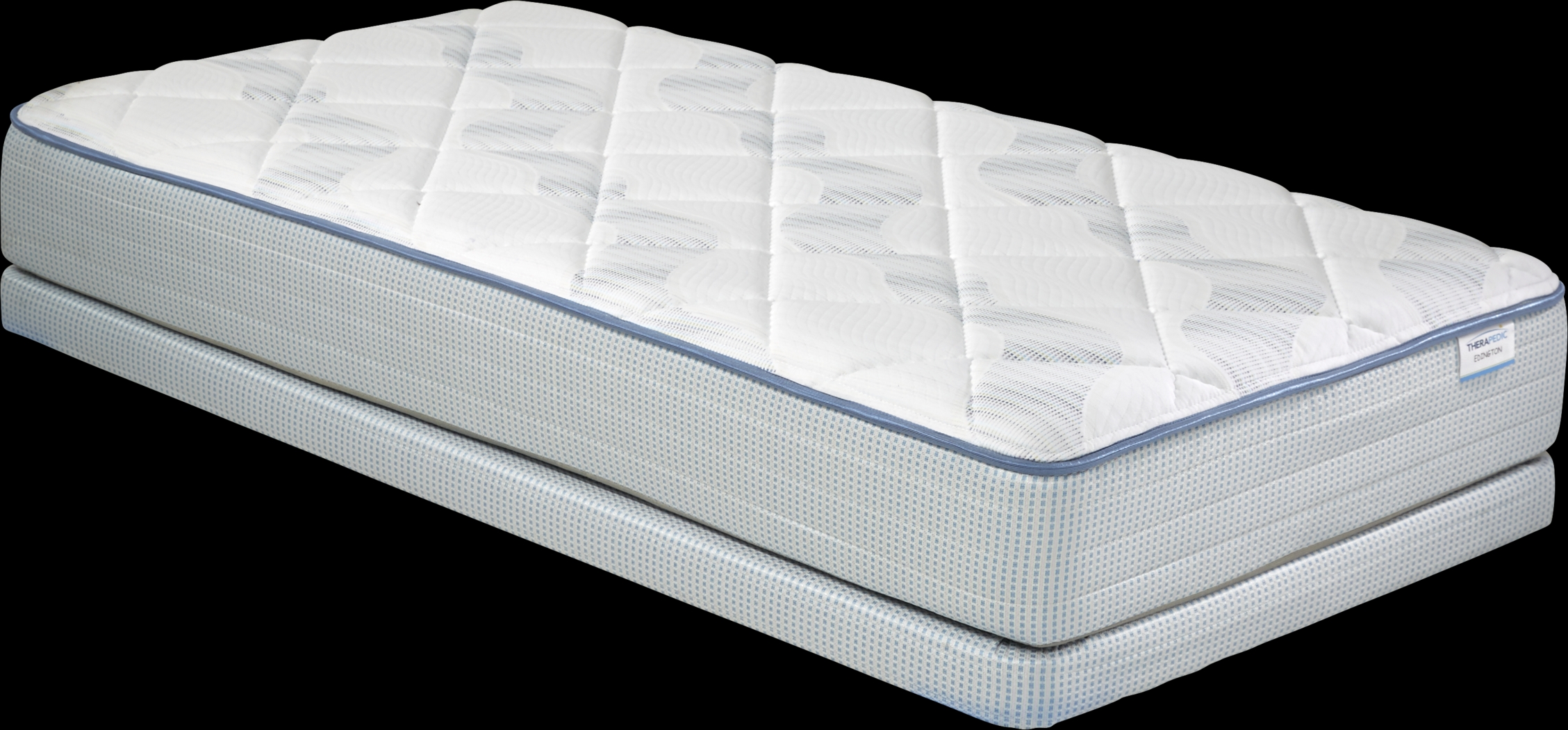 Therapedic Edington Low Profile Twin Mattress Set - Thumbnail - Image 1