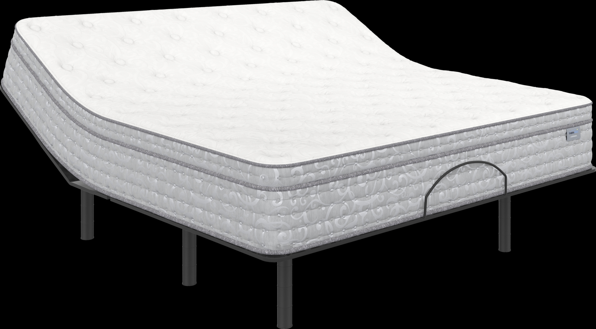 Therapedic Everdeen King Mattress with Head Up Only Base - Thumbnail - Image 1